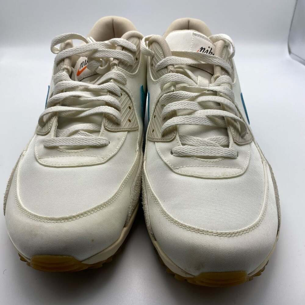 Nike Air Max 90 G NRG M22 Golf Shoes Sail/Washed Teal Size 14 (R1020)